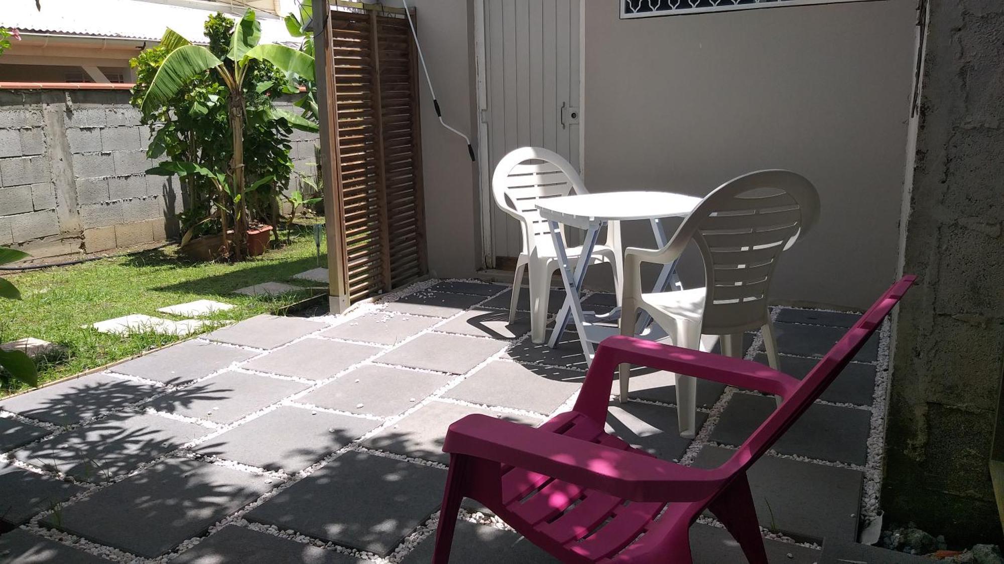 Agreable F2, Jardin, Garage, Fibre, Clim Ch Apartment Fort-de-France Bagian luar foto